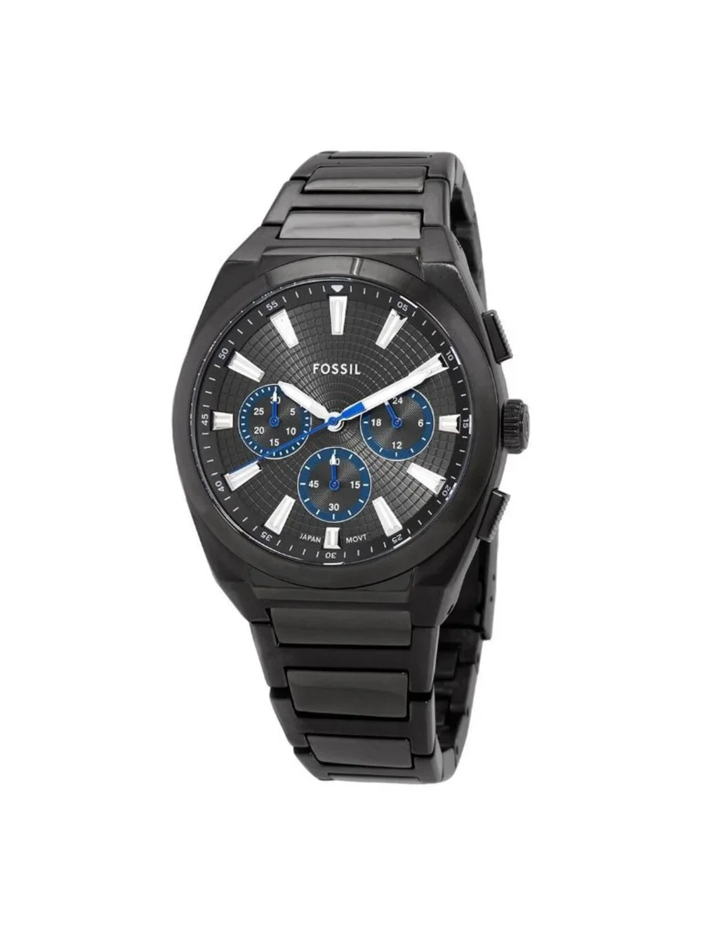 NWT Fossil Everett Chronograph Quartz Grey Dial Men's Watch